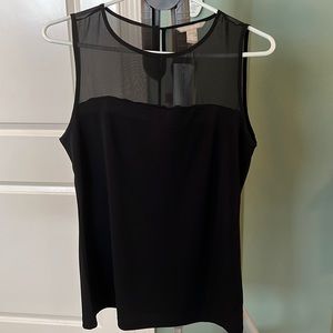 Cute banana republic blacknNWT sleeveless top. Size medium.